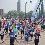 Elbe-Brcken-Lauf in Magdeburg 29.05.2016  Foto: Stefan Wohllebe