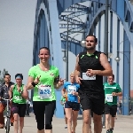 Elbe-Brcken-Lauf in Magdeburg 29.05.2016  Foto: Stefan Wohllebe