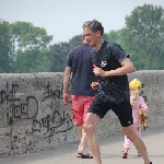 Elbe-Brcken-Lauf in Magdeburg 29.05.2016  Foto: Stefan Wohllebe